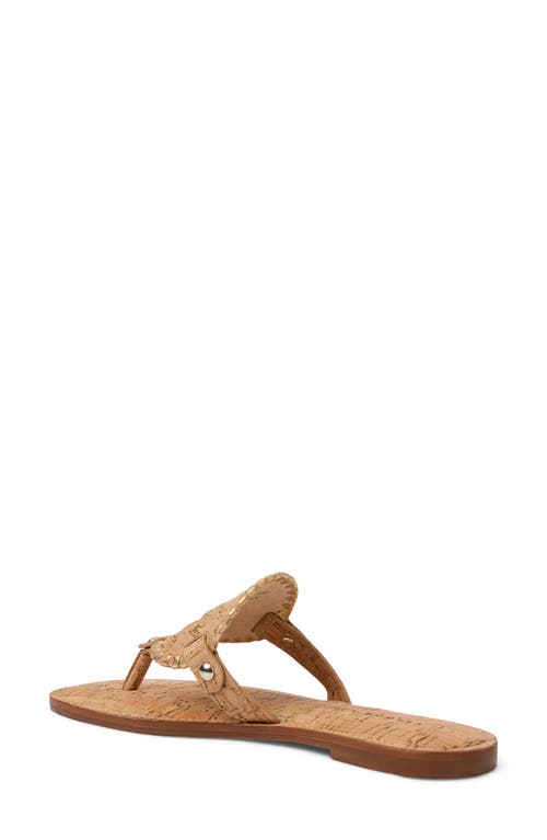 Jack Rogers Collins Flip Flop In Brown