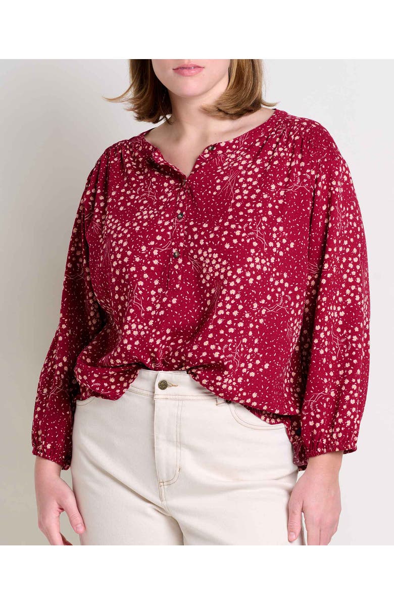 Toad & Co Manzana Long Sleeve Peasant Top, Alternate, color,
