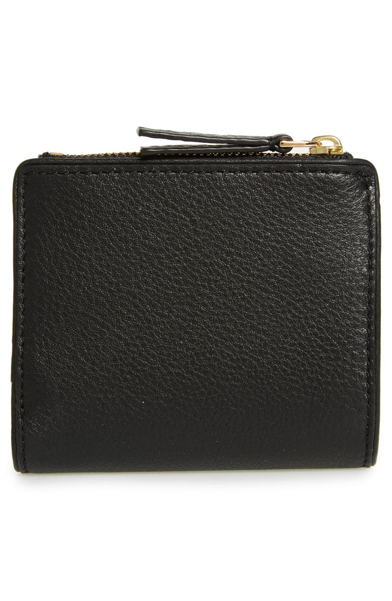 Tory Burch Marsden Leather Mini Wallet, Alternate, color, 