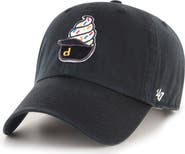 '47 Men's '47 Black Pittsburgh Pirates Ice Cream Helmet Clean Up Adjustable Hat
