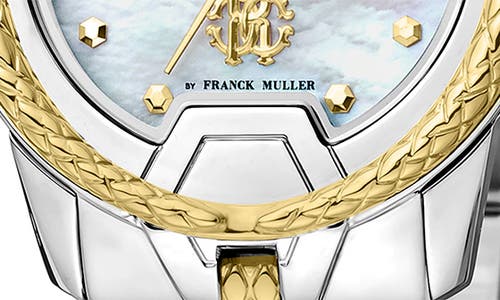 Roberto Cavalli By Franck Muller Mother-of-pearl Dial Bracelet Watch, 32mm In Metallic