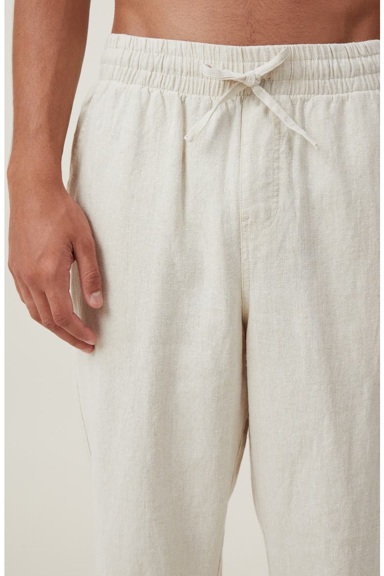 Men's Linen Pant, Alternate, color, OATMEAL