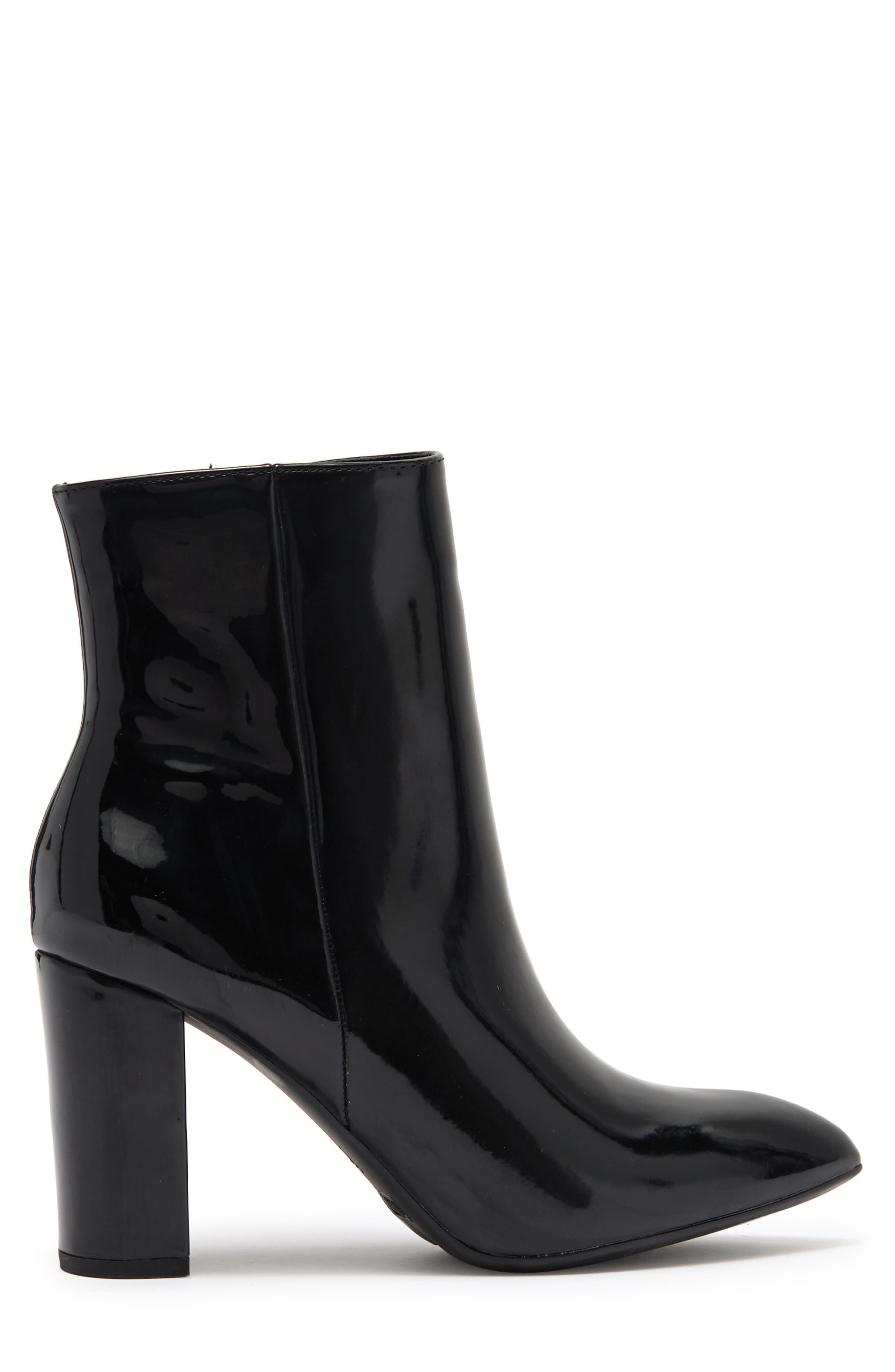TOP GUY SHOES TOP GUY Brazil Patent Block Heel Bootie, Alternate, color, 