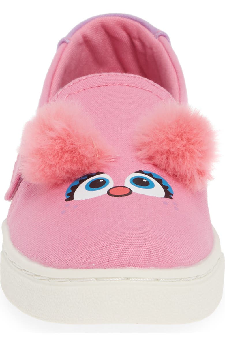 TOMS x Sesame Street<sup>®</sup> Luca - Abby Slip-On Sneaker, Alternate, color,