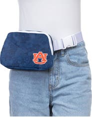 ZOOZATZ Auburn Tigers Floral Print Fanny Pack