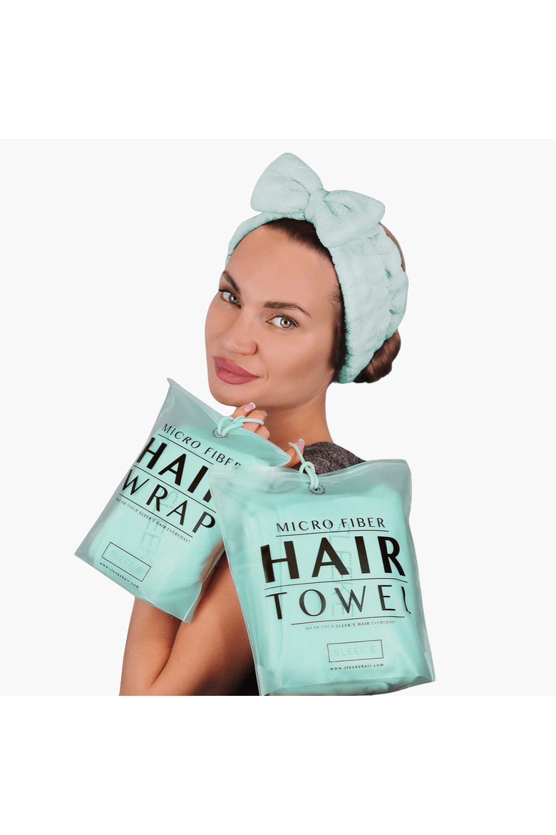 Microfiber Trio Hair Care Gift Set, Main, color, Mint