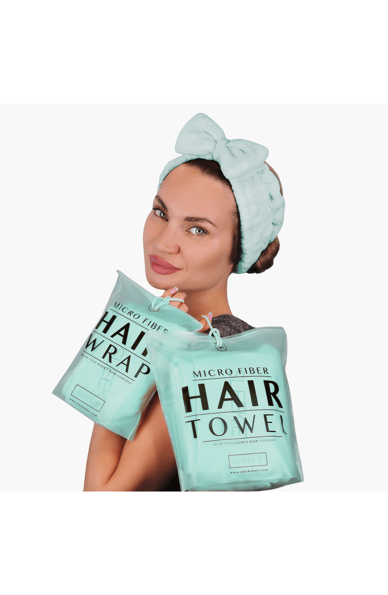 SLEEKE HAIR Microfiber Trio Hair Care Gift Set, Main, color, 