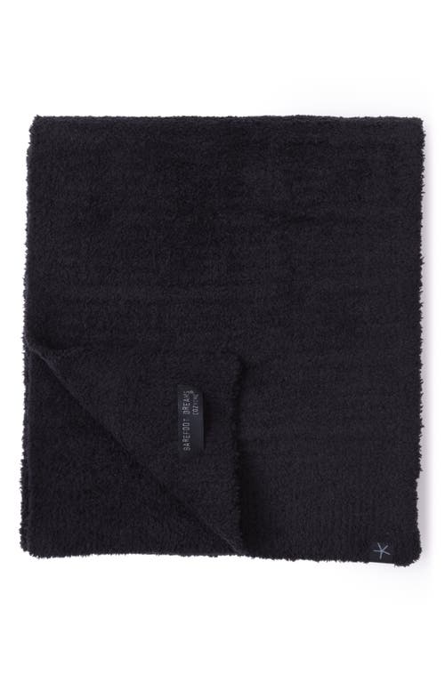 Barefoot Dreams Cozychic® Grid Scarf In Black