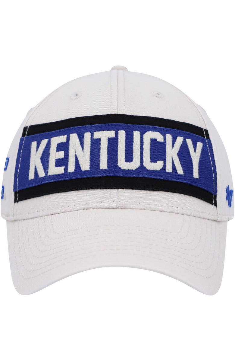 '47 Men's '47 Cream Kentucky Wildcats Crossroad MVP Adjustable Hat, Alternate, color, Cream