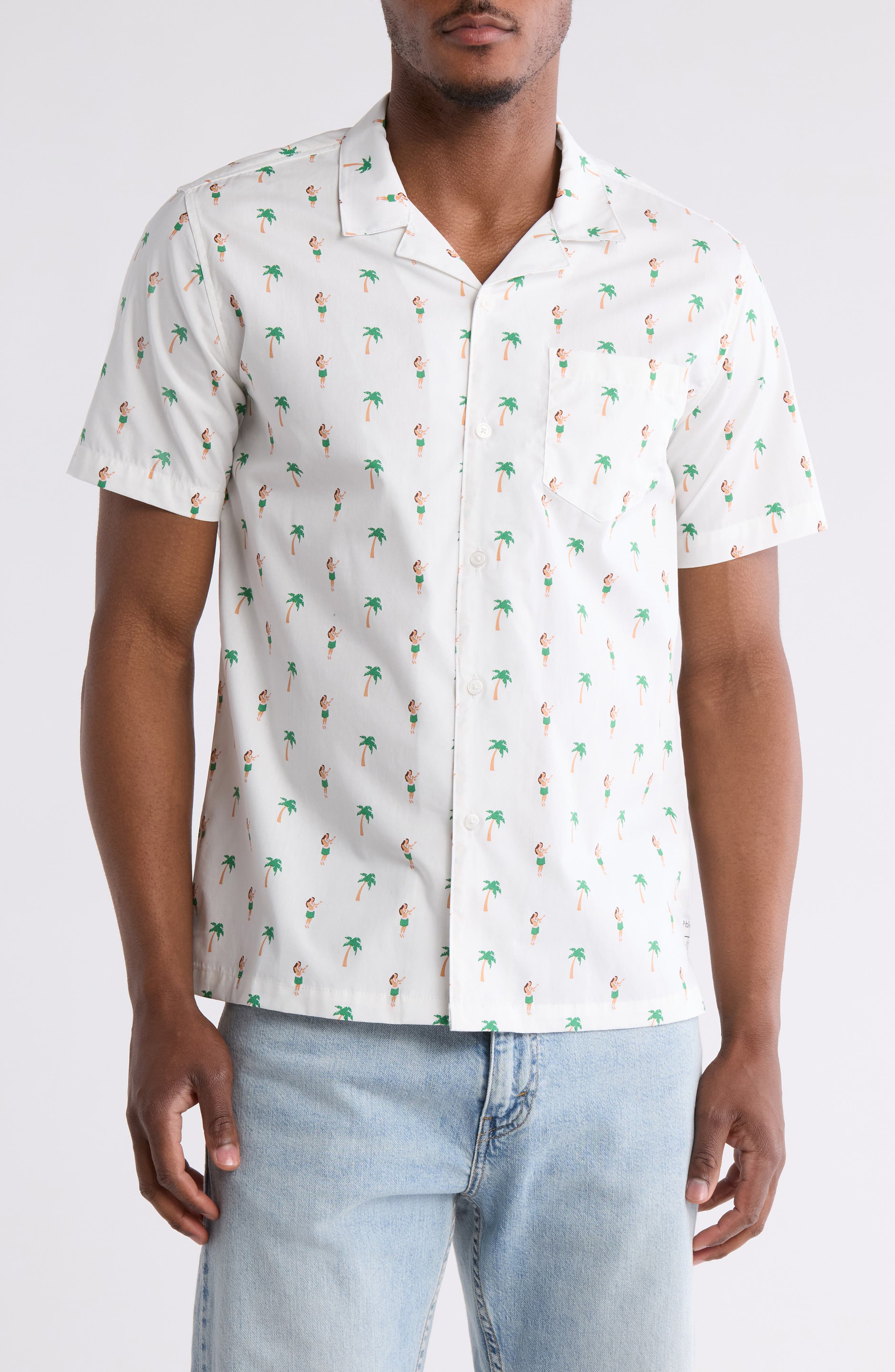 Public Art Hit The Beach Camp Shirt