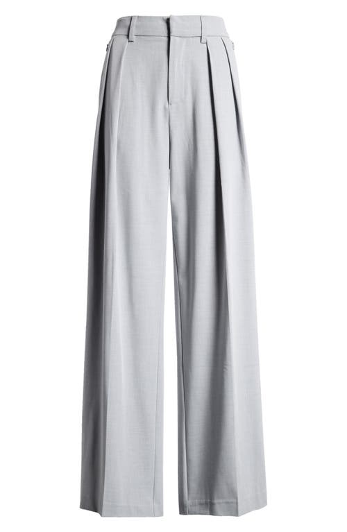 GOOD AMERICAN GOOD AMERICAN GOOD '90S SUITING PLEATED WIDE LEG PANTS