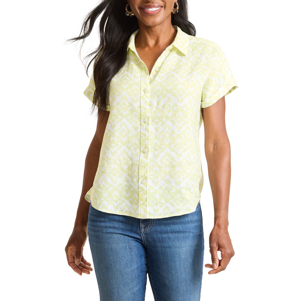Tommy Bahama Coastal Tiles Shirt In Blue