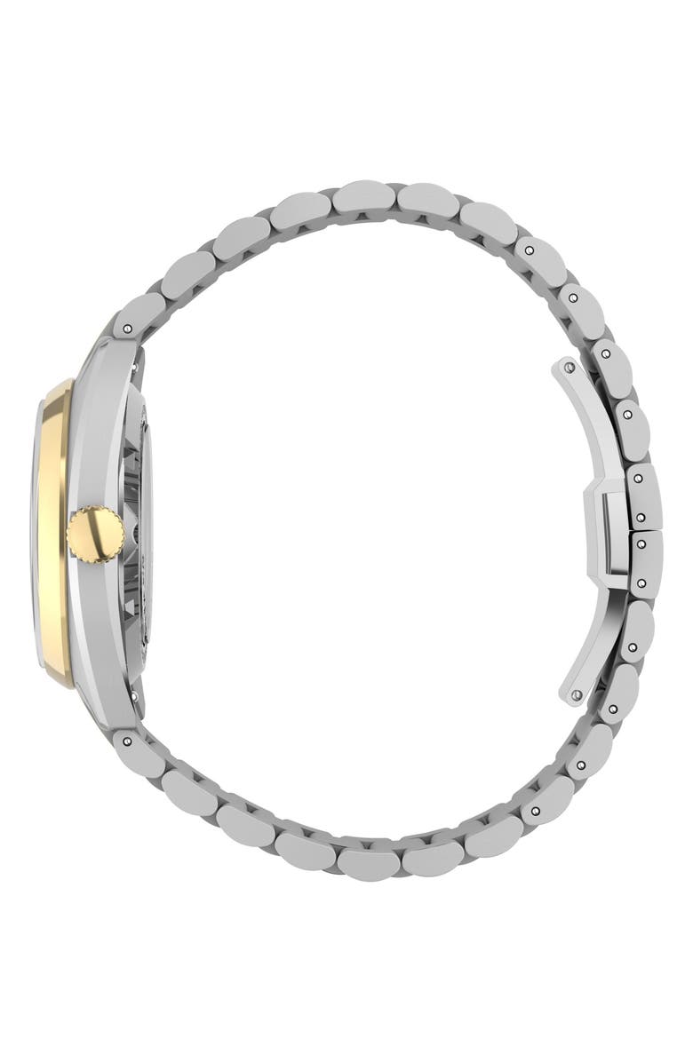 Timex<sup>®</sup> Marlin<sup>®</sup> Draper Two-Tone Automatic Bracelet Watch, 37mm, Alternate, color, Two-Tone