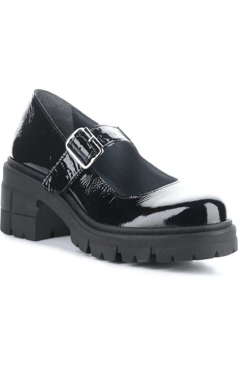 Bos. & Co. Banks Platform Mary Jane, Main, color, Black Patent