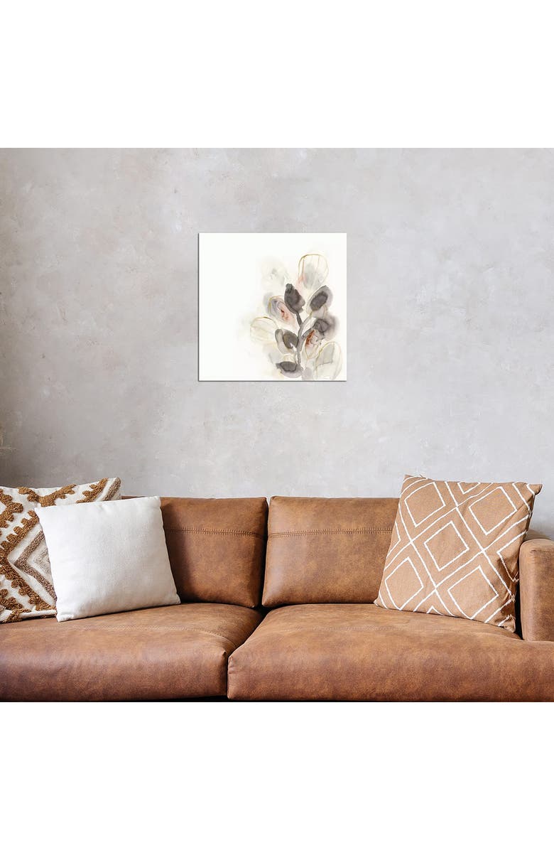 iCanvas Abstract Flowers Canvas Wall Art, Alternate, color,