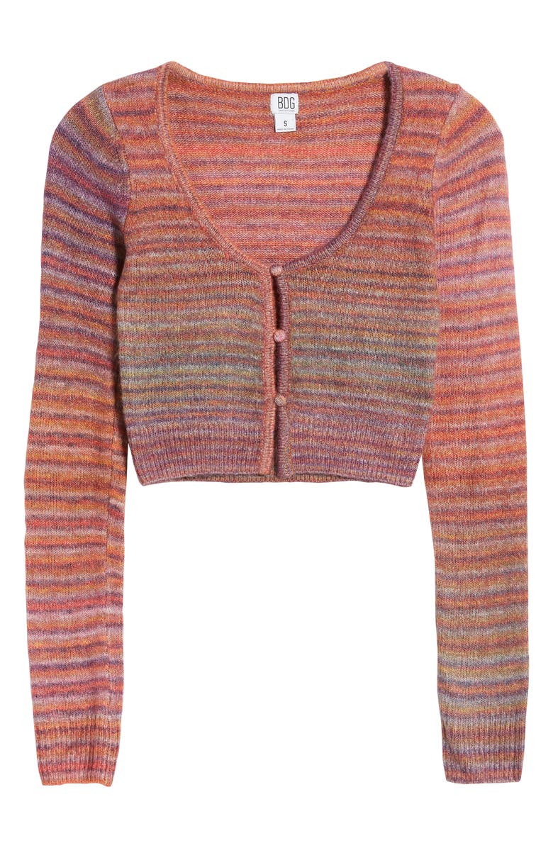 BDG Urban Outfitters Scoop Neck Crop Cardigan, Alternate, color, 