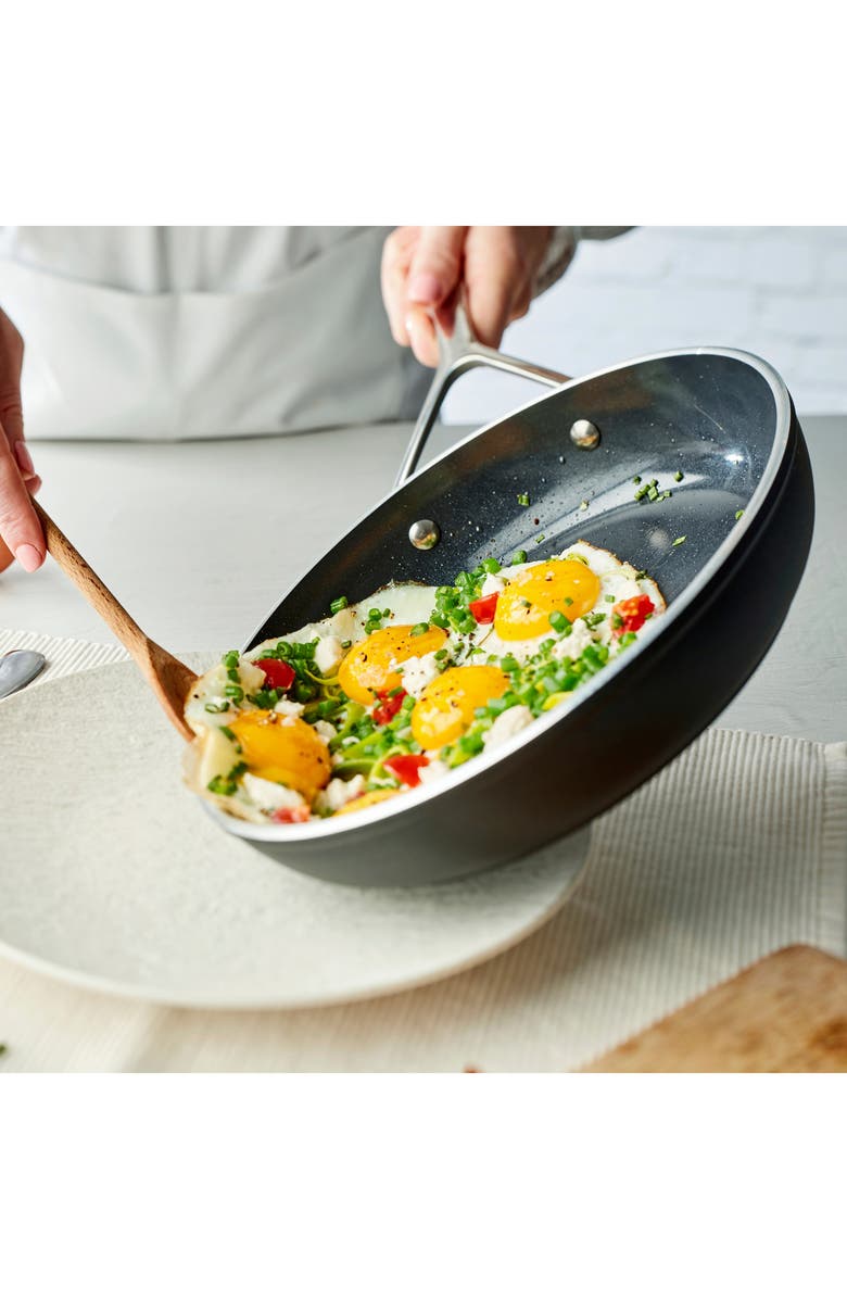 Demeyere Alu Pro 5 Nonstick Ceramic 10-Inch Fry Pan, Alternate, color, Black