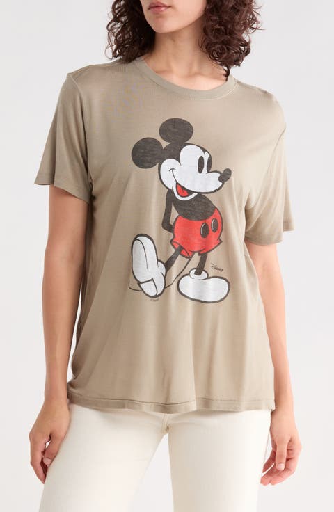 Classic Mickey Mouse Graphic T-Shirt