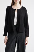 Eileen Fisher Stretch Organic Cotton Jacket