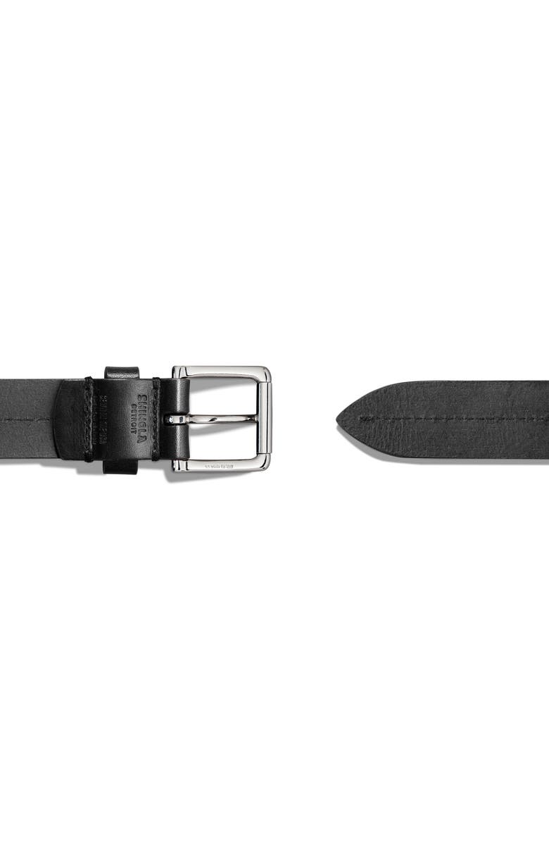Shinola Leather Belt, Alternate, color,