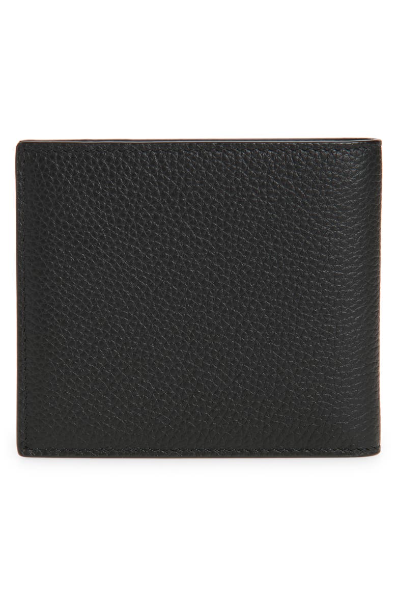 EKD Leather Bifold Wallet, Alternate, color, BLACK