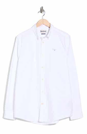 Oxtown Tailored Fit Cotton Button-Down Shirt