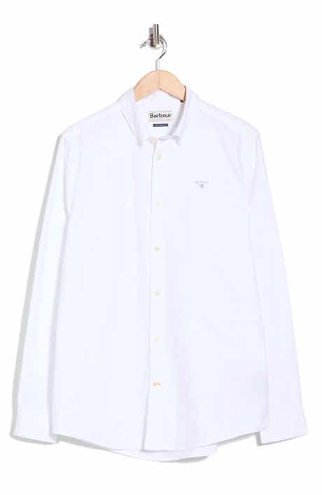 Oxtown Tailored Fit Cotton Button-Down Shirt