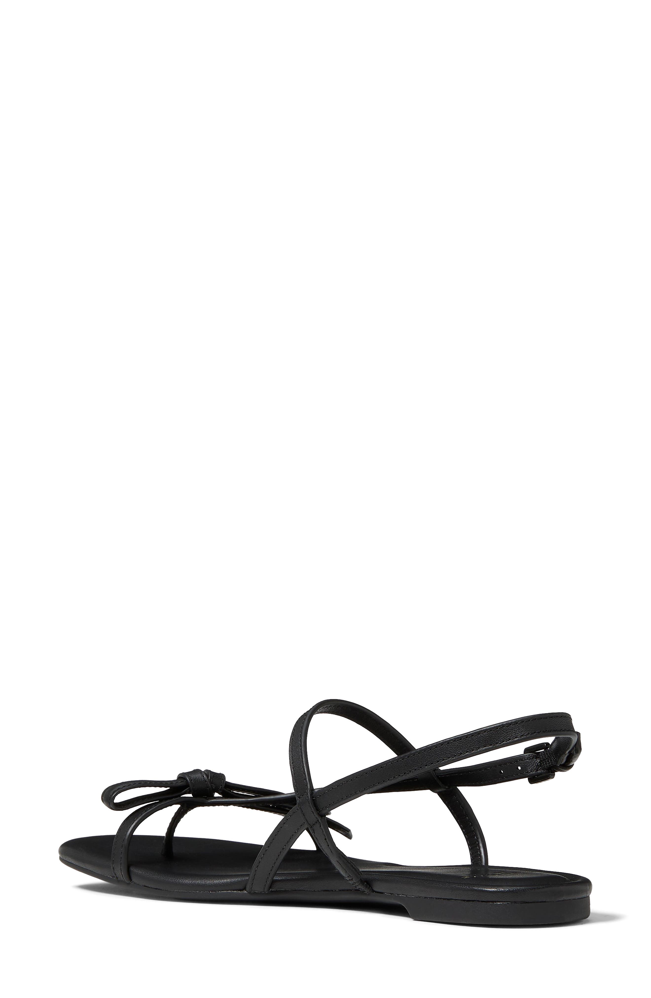 Kate Spade New York loop ankle strap sandal, Alternate, color, Black