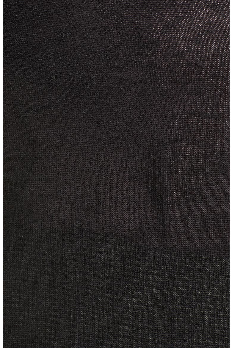 Long Cardigan, Alternate, color, BLACK