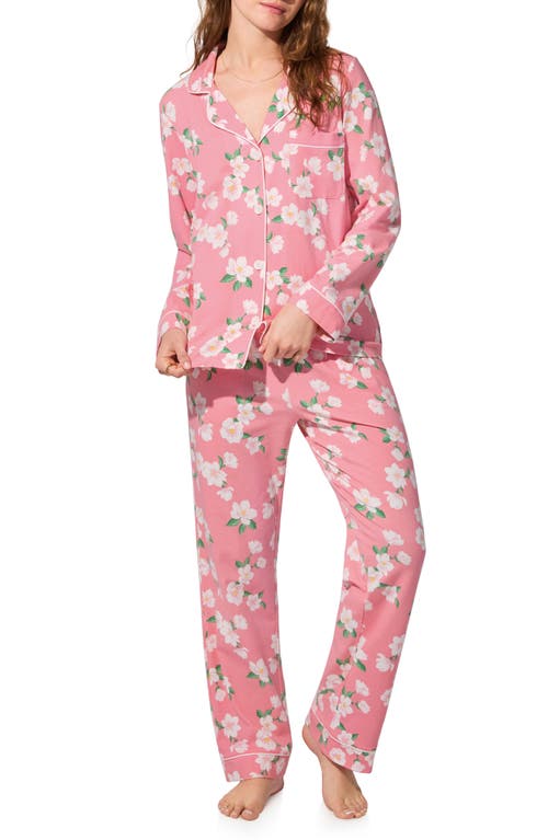 Bedhead Pajamas Print Jersey Pajamas In Pink