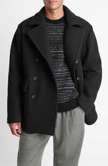 Vince Wool Blend Peacoat