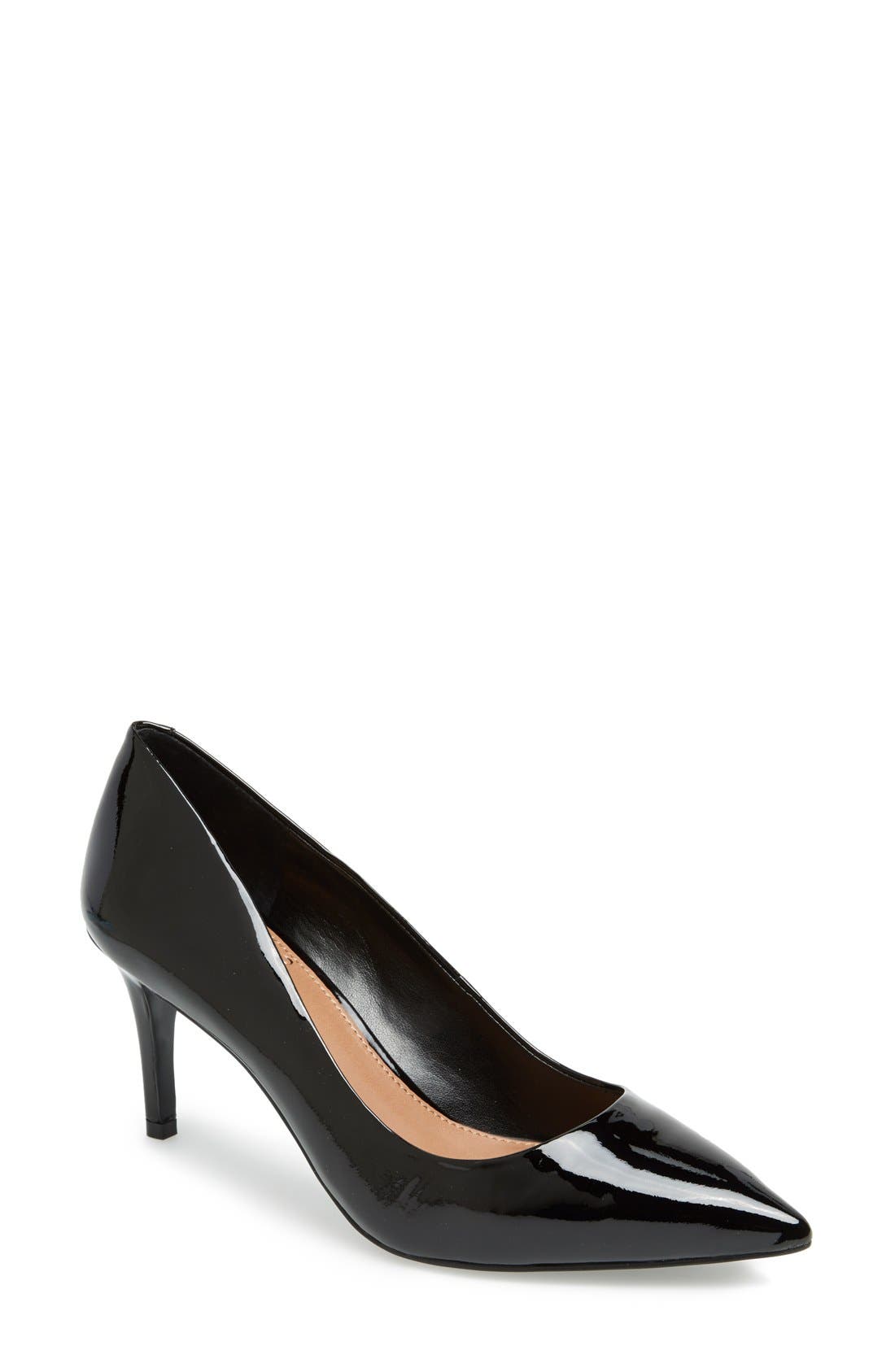'Cassina' Pointy Toe Pump, Main, color, BLACK PATENT