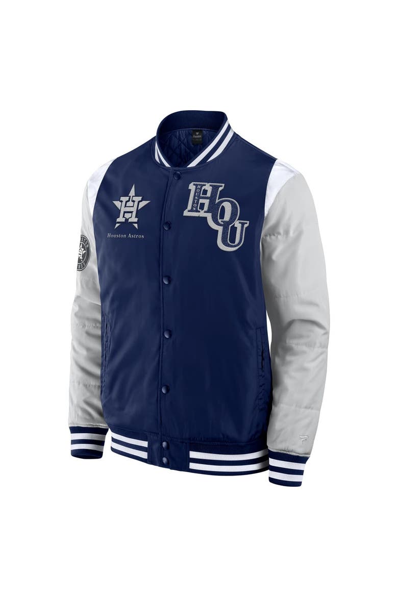 Men's Fanatics  Navy Houston Astros Elements Elite Full-Snap Jacket, Alternate, color, Navy