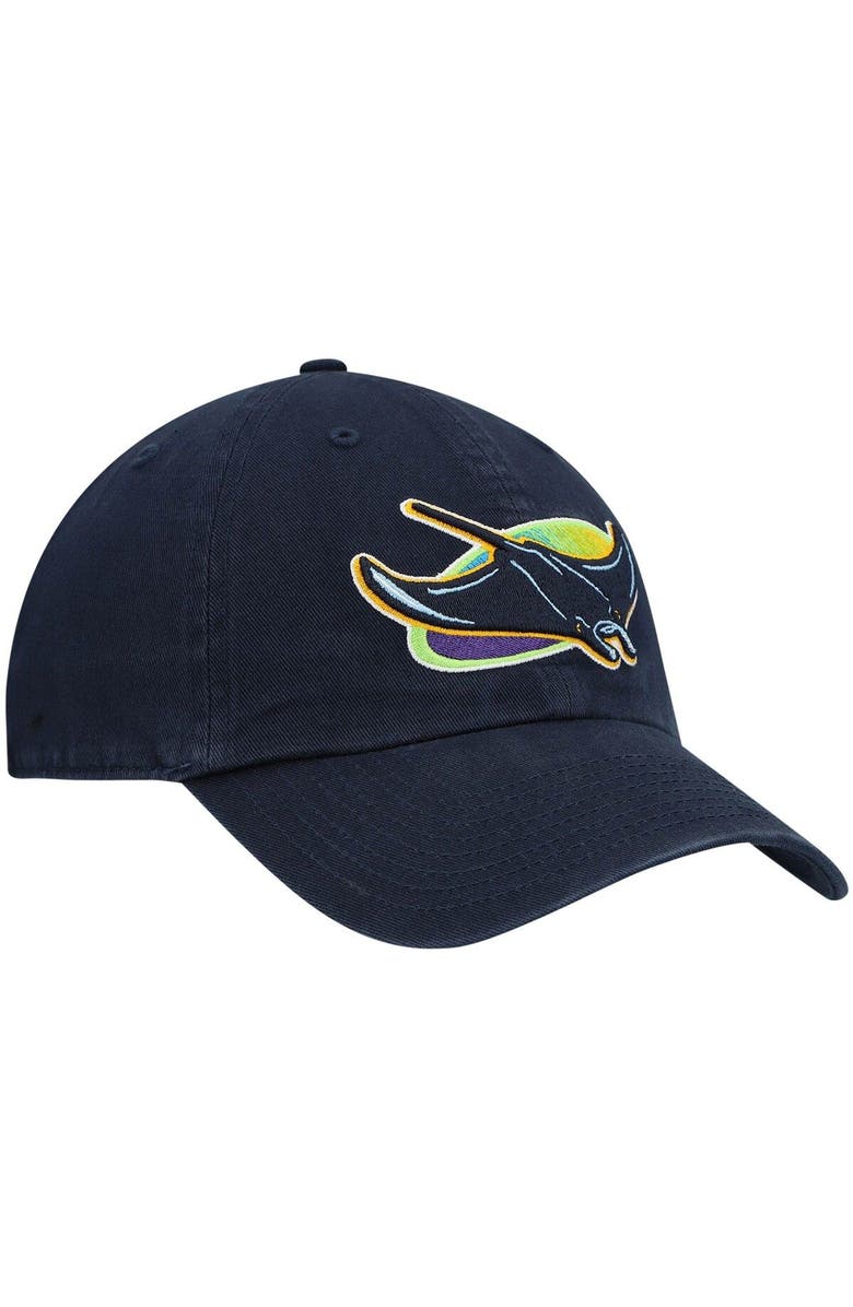 '47 Men's '47 Navy Tampa Bay Rays Clean Up Adjustable Hat, Alternate, color, Navy
