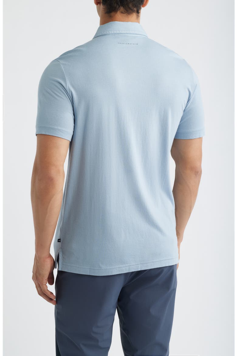 The Cloud Polo, Alternate, color, ASH BLUE
