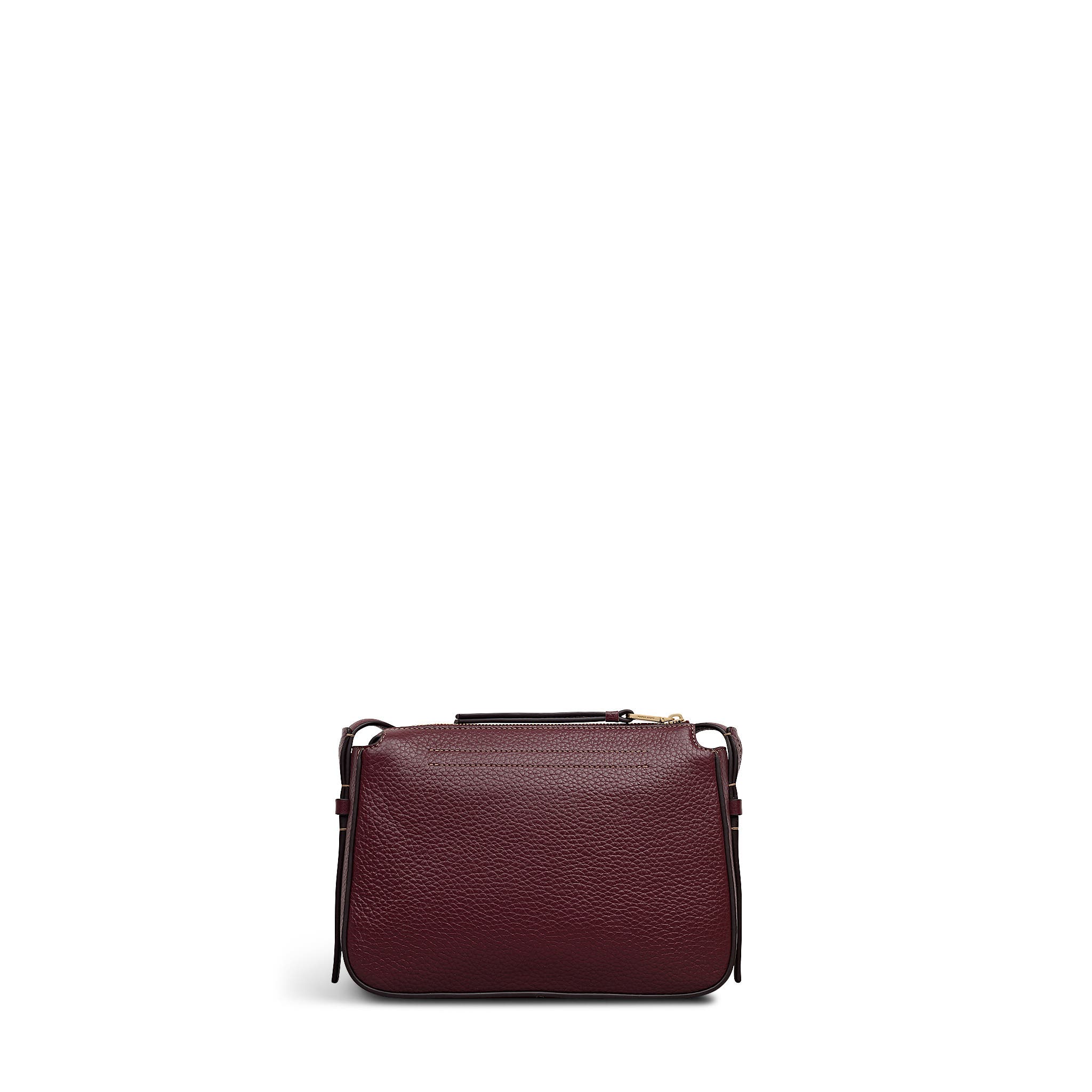 Oak Street Small Ziptop Crossbody Bag, Alternate, color, Dark Cherry