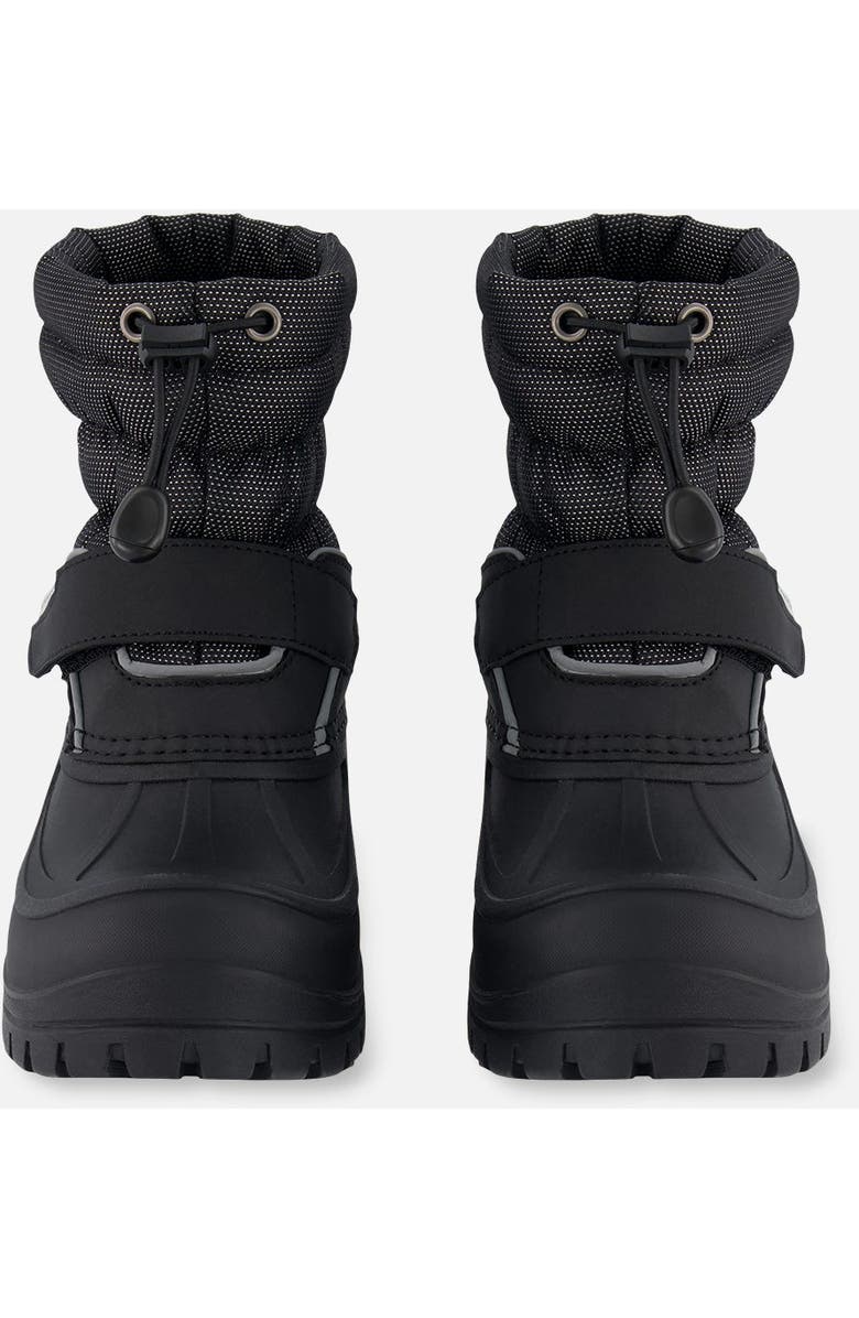 Deux par Deux Kids Gender Inclusive Winter Boots Solid, Alternate, color, Black