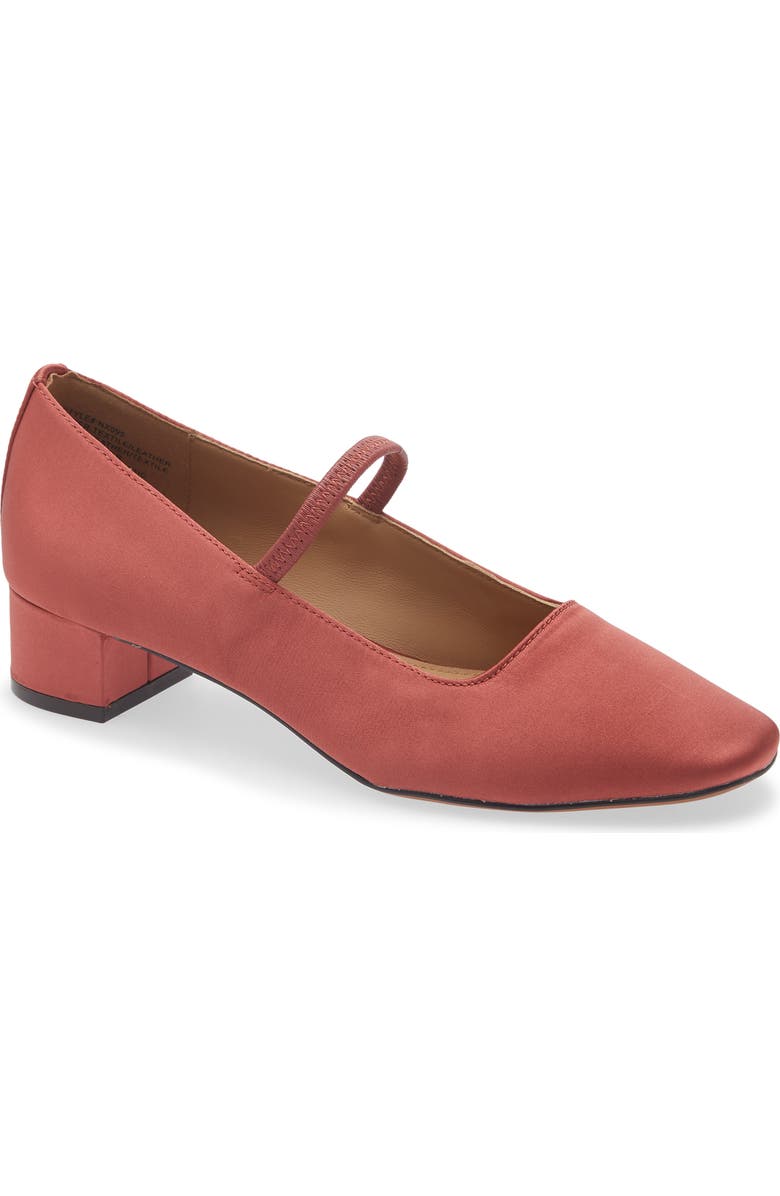 Madewell Greta Mary Jane Pump, Main, color, Faded Rose