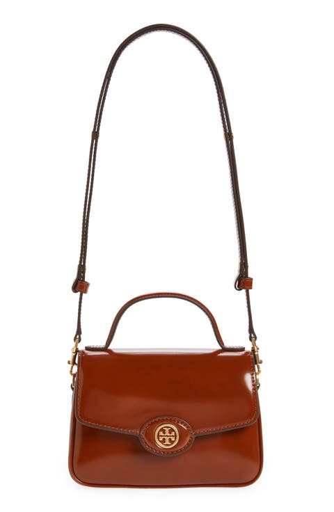 Small Robinson Leather Top Handle Bag
