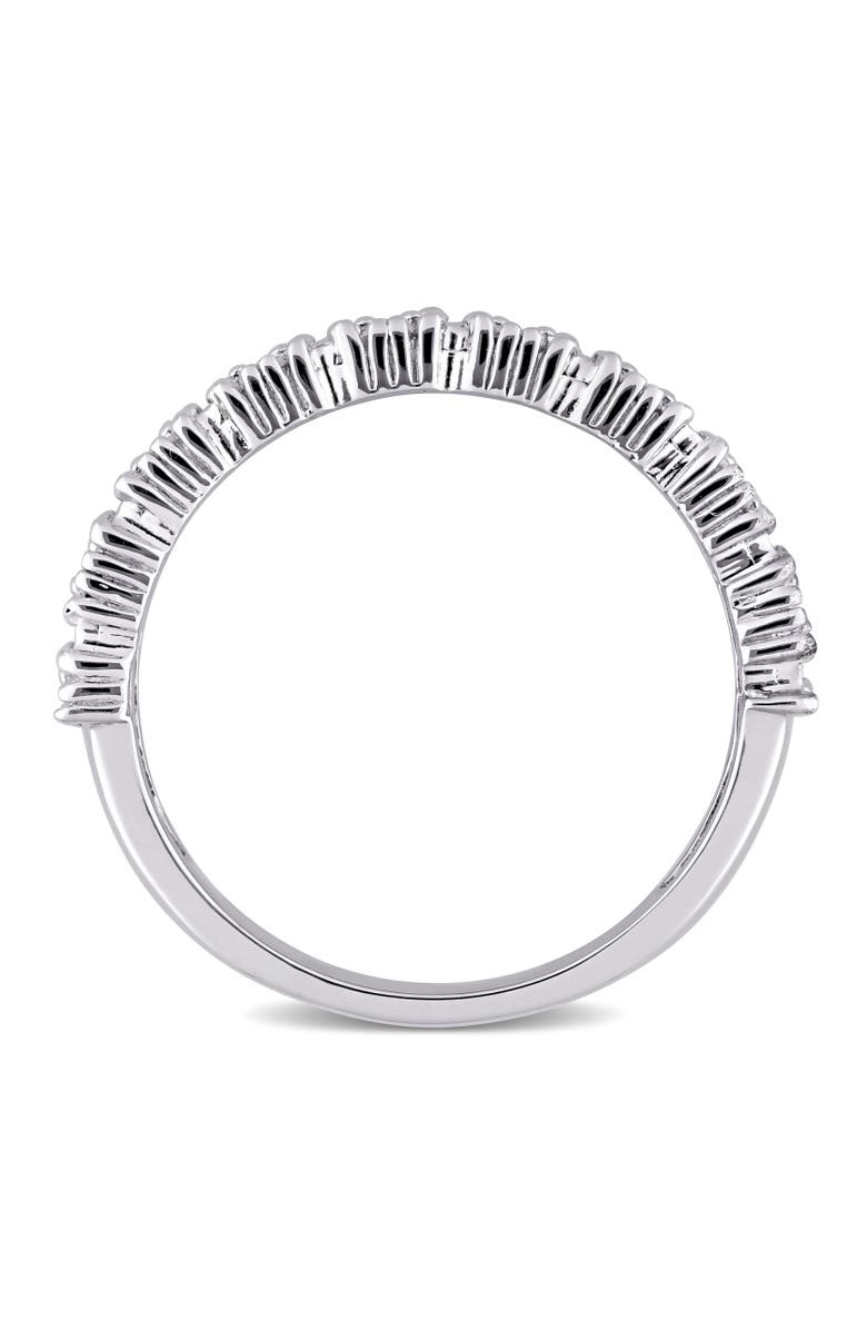 Julianna B. Diamond Anniversary Band Ring, Alternate, color, Sterling Silver