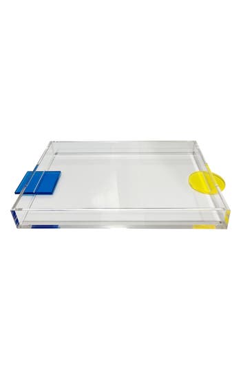 R16 Home Color-pop Acrylic Tray In Blue