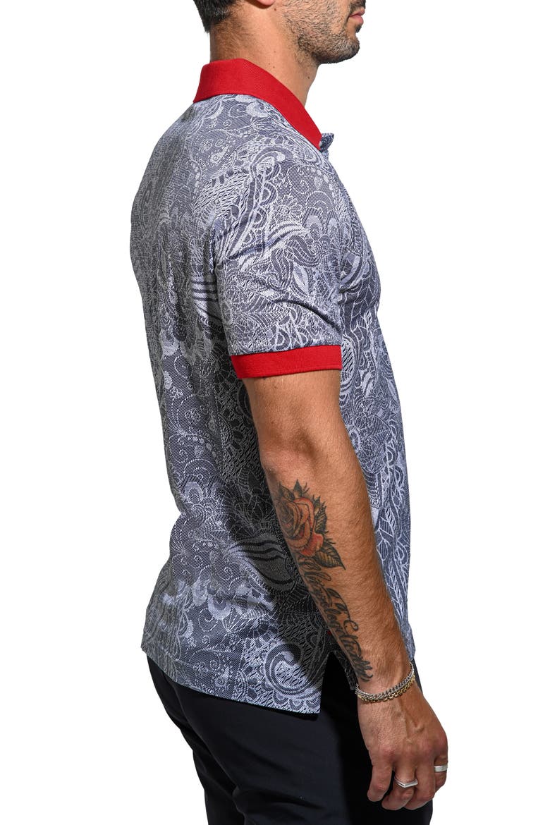 Mozart Static Polo, Alternate, color, GREY