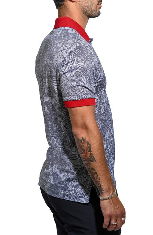 Maceoo Mozart Static Polo In Gray