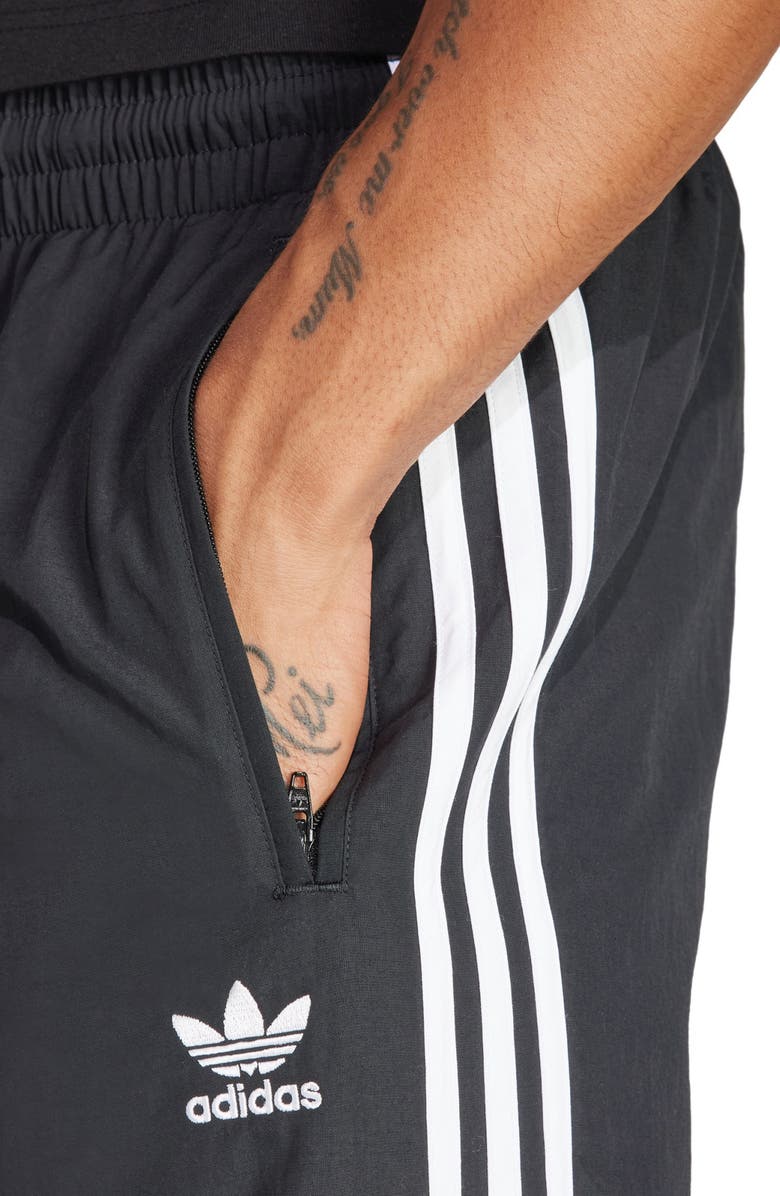 adidas Adicolor Firebird Recycled Polyester Track Pants, Alternate, color, Black