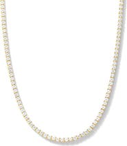 Melinda Maria Grand Heiress Cubic Zirconia Tennis Necklace