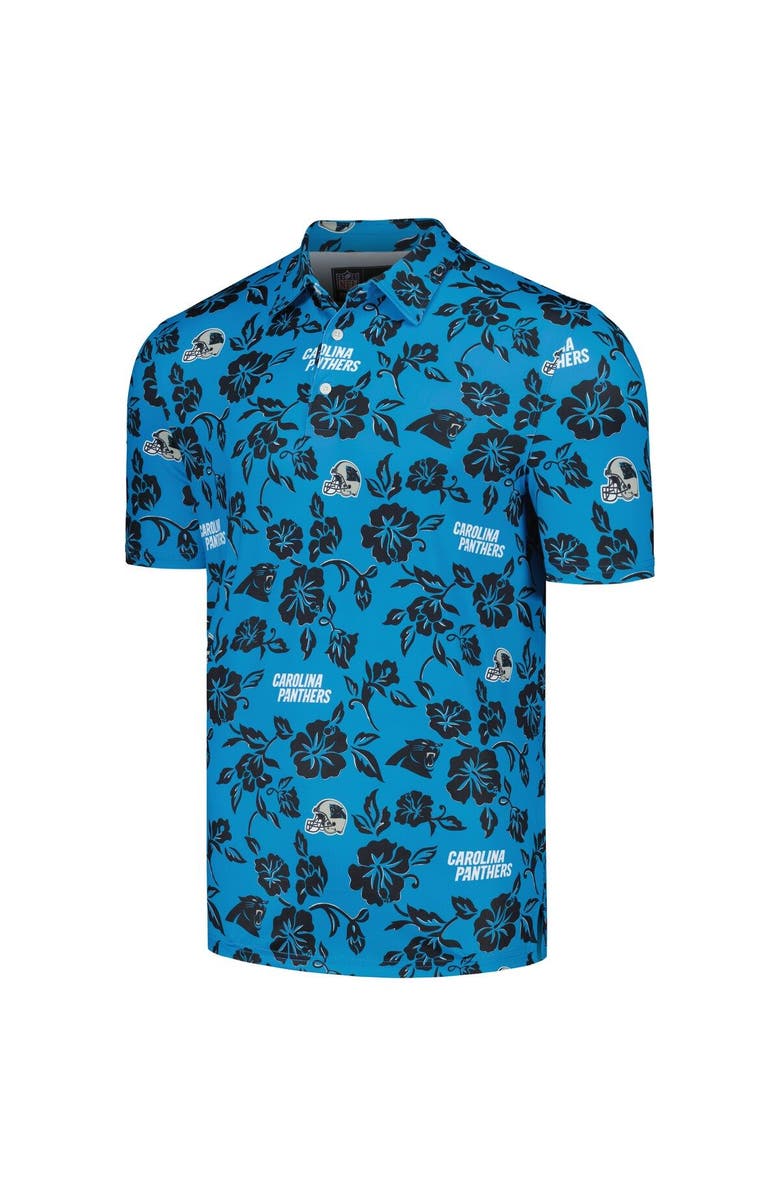 Reyn Spooner Men's Reyn Spooner Blue Carolina Panthers Pua Performance Polo, Alternate, color, Blue