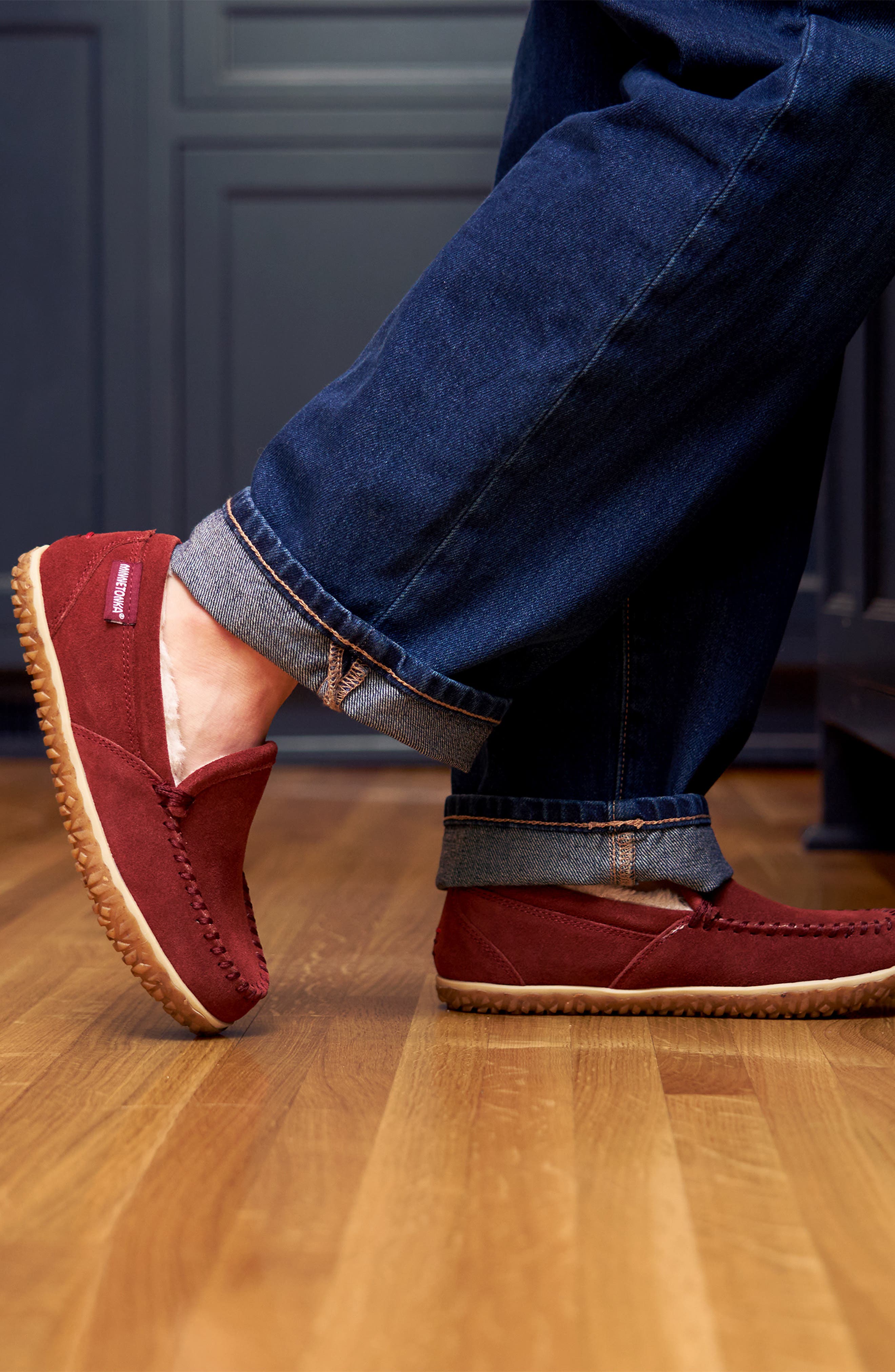 Tempe Slipper, Alternate, color, INTENSE RUST