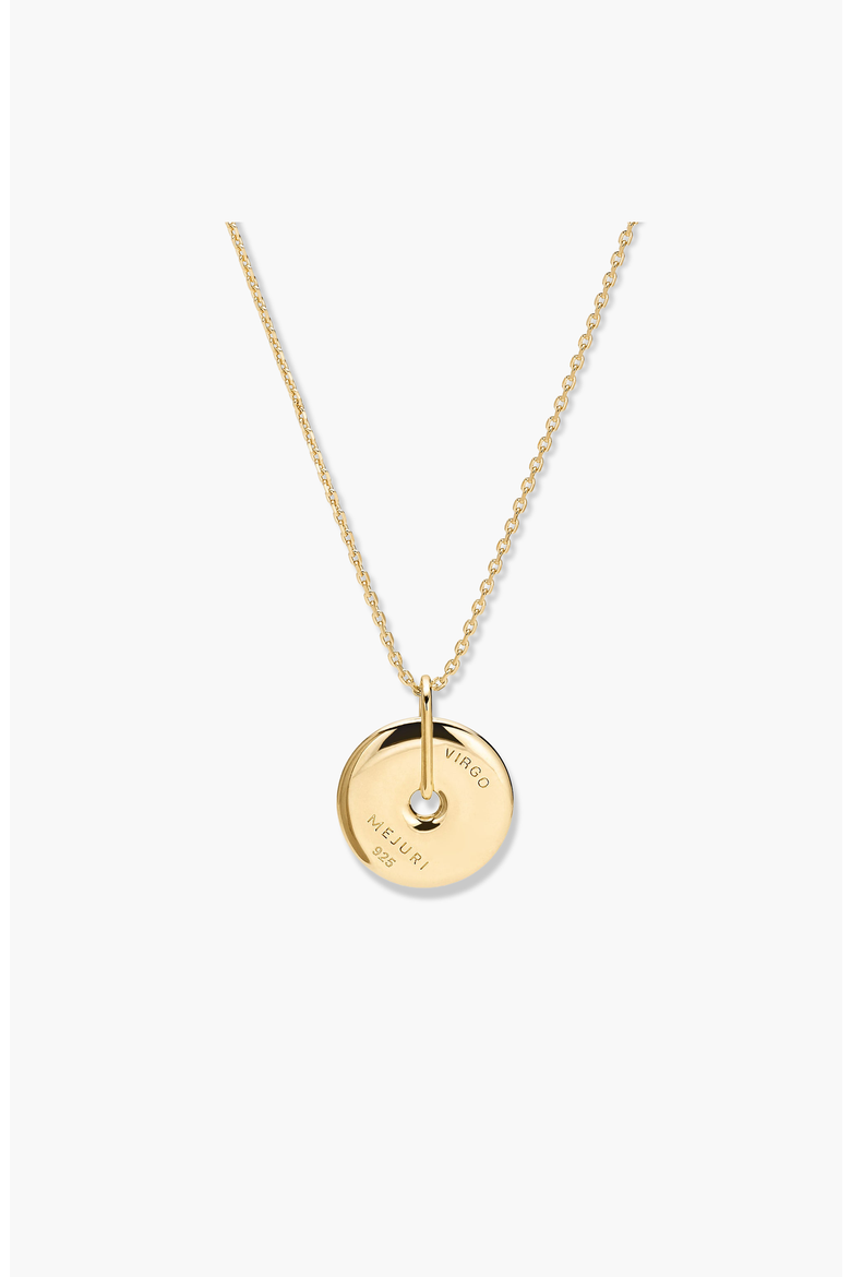 Zodiac Pendant Necklace, Alternate, color, Gold - Virgo