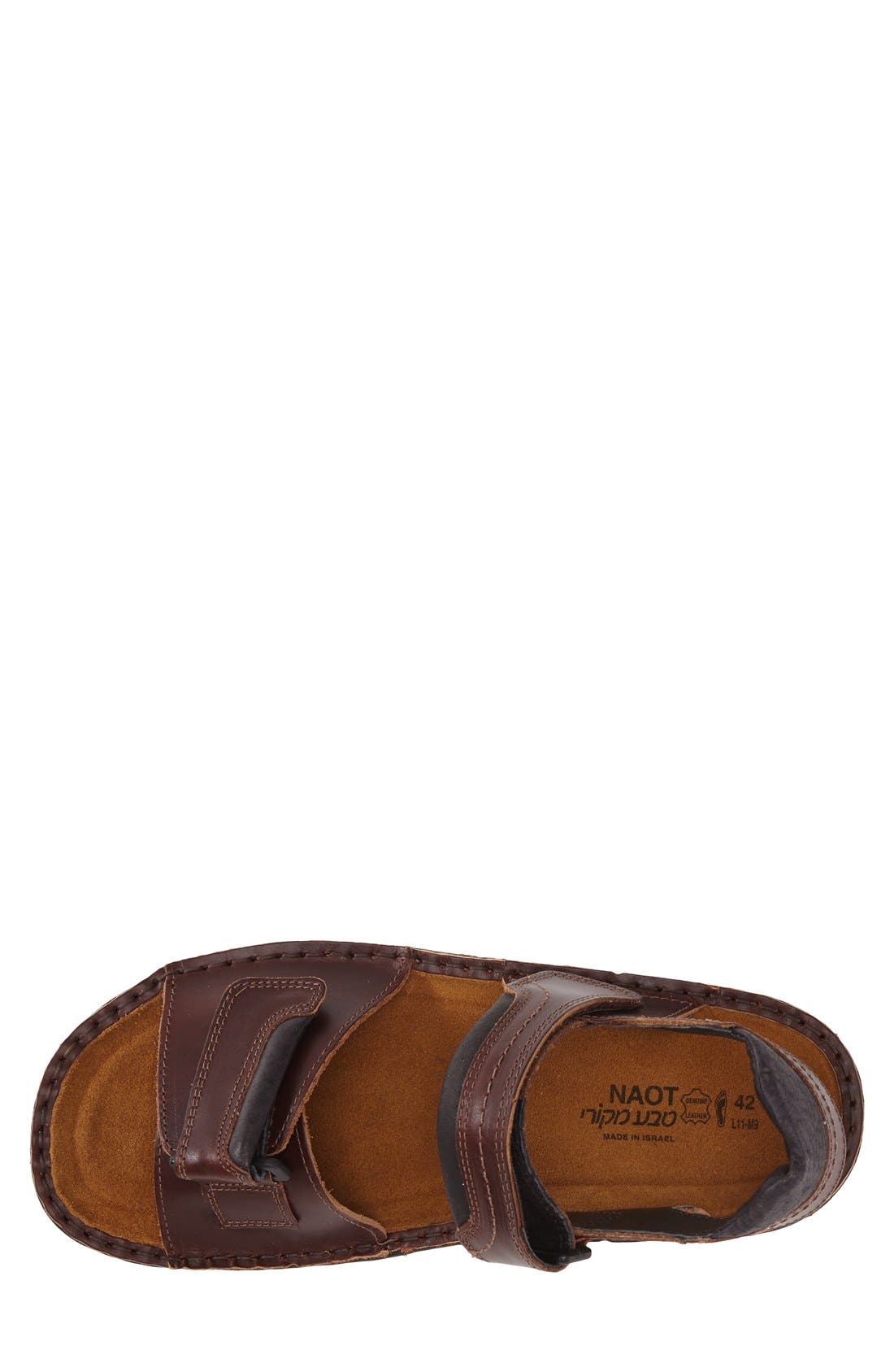 Lappland Sandal, Alternate, color, BUFFALO LEATHER
