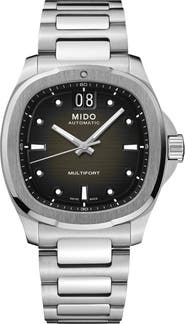 MIDO Multifort Square Automatic Bracelet Watch, 40mm